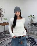 Ranuel Hairy Knit Long Sleeve