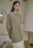 Square Bear Pigment Long Sleeve