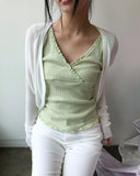 Toning Bolero Crop Cardigan