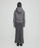 Hooded Asymmetrical Puffer Jacket