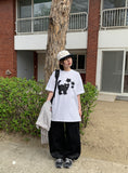[unisex] Lepan Printing Over Short Sleeve Tee