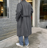 Lenny Robe Wool Balmacaan Coat