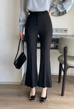 Slandy Banding Bootcut Slacks Pants