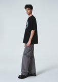 HEM BUTTON UTILITY CARGO NYLON PANTS