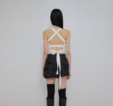 Backless Strap Sleeveless