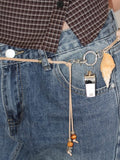 (2-way) SHELL WHISTLE STRAP BELT