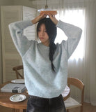 Your Wool Bocashi Pendant Round Knit