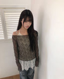 Shuhin Layered Lace Knit