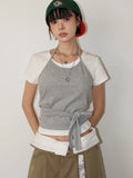 VERSA STRAP HALTER TOP