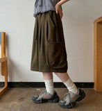 Raol Banding Cargo Bermuda Pants