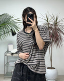 Caned Stripe Short Sleeve T-shirt