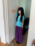 Ritz Wood String Color Nylon Pants