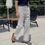 Randy linen belte slacks