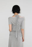 KNOT HALTER TOP