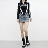 Jockin Color Matching Track Zip-Up
