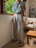 Robo Two-Tuck Wide Slacks