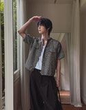 Nowell Check Tweed Short Sleeve Shirt