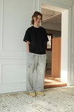 French Stitch Embroidered Sweatpants