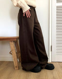 Tenor Wide-Fit Cotton Long Pants