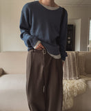 Ray Belted Wide Slacks