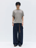 STRIPE LAYERED HALF T