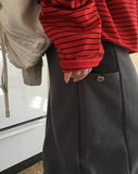 Huni Cargo Long Skirt