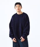 Fluffy Oversized Two Tone Knit