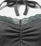 Flower String Tube Top