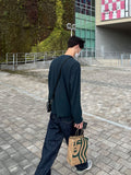 Blue Green In-Out Knit Tee