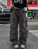 River Multi Volume Strap Cargo Pants