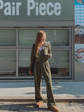 Fruits Velvet Setup Hooded Zip-Up