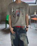 Logan Artwork Graphic Short Sleeve T-shirt