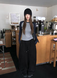 Zeta Cargo String Wide Banding Pants