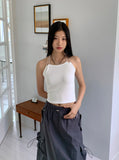 Vinet Two-Line String Halter Sleeveless