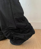 Kyoses Shirring Nylon Banding Wide Pants