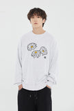 TRIPLE DAISY CREWNECK