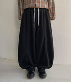 [Unisex] Gante Stitch Banding Balloon Wide Pants
