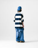 [AG] Broad Stripe Half Tee