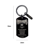 Night County Row Keyring