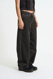 Heavy warm corduroy wide pants