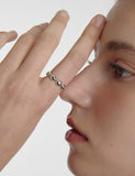 Ice Cushion Silver (W) Ring L