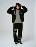 NO-MESSAGES Hood Zip-Up