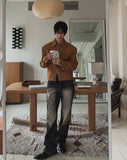 Haint Bootcut Denim Pants
