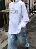RACING MESH LAYERED HOODIE