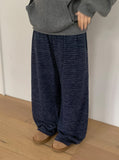 Puho Banding Stripe Straight Pants