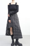 Noble Check Ankle Skirt