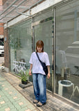 [unisex] Philend Washing Denim Wide Pants