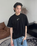 Teffin Shoulder Button Short Sleeve T-shirt
