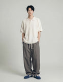 Silky Bio Collar Short Sleeve T-shirt