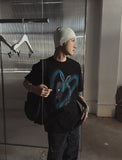 Bullet heart rabbit short sleeve T-shirt
